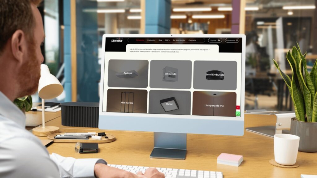 Sitio Web Premier Iluminación