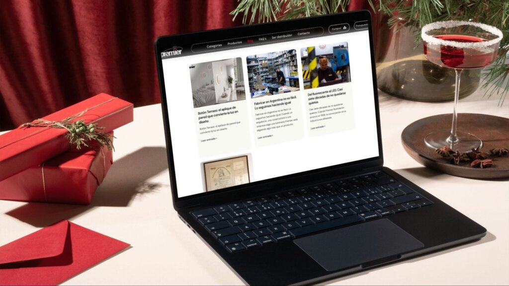 Sitio Web Premier Iluminación